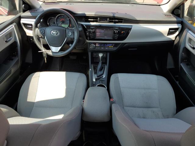 Sedans TOYOTA COROLLA 2016 Red