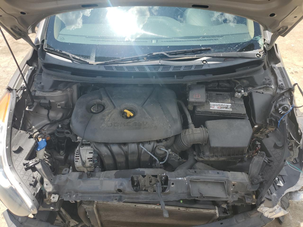 2013 Hyundai Elantra Gls VIN: 5NPDH4AE9DH372697 Lot: 64691095