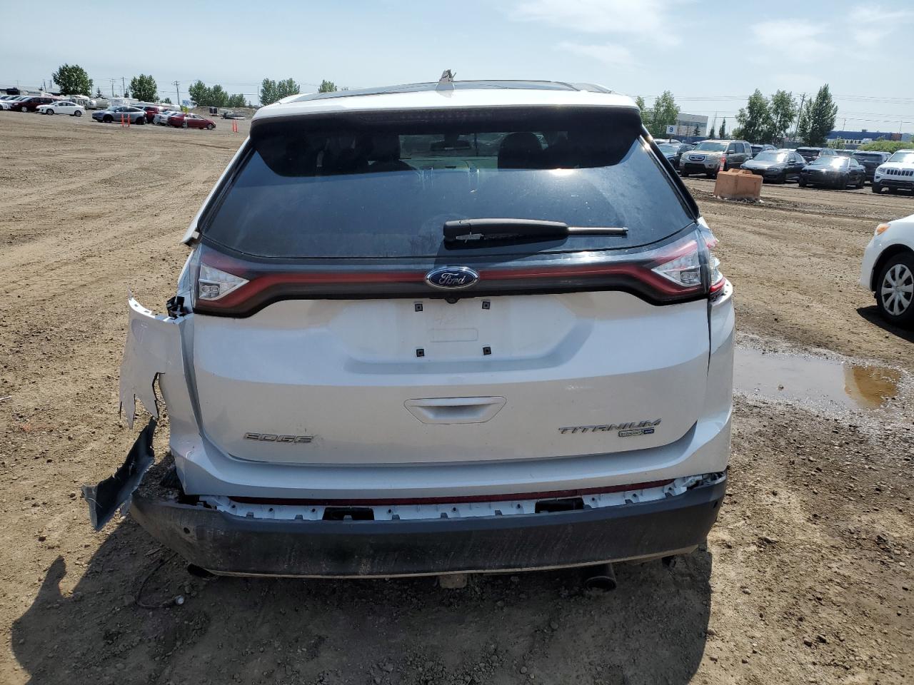 2018 Ford Edge Titanium VIN: 2FMPK4K98JBB82327 Lot: 64017635