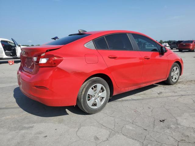  CHEVROLET CRUZE 2017 Czerwony