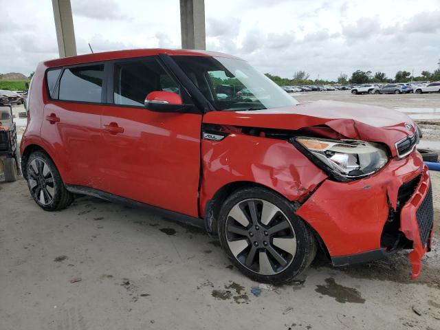  KIA SOUL 2015 Czerwony