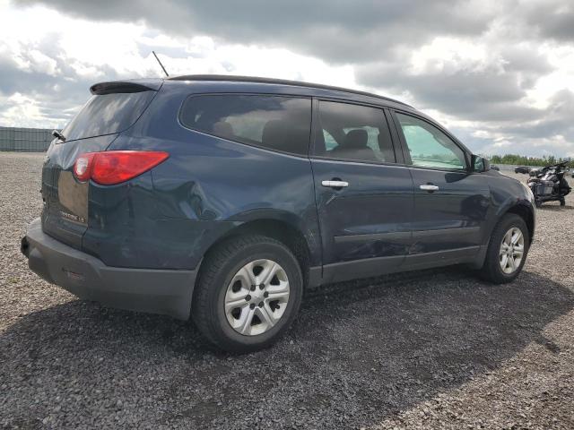  CHEVROLET TRAVERSE 2012 Granatowy