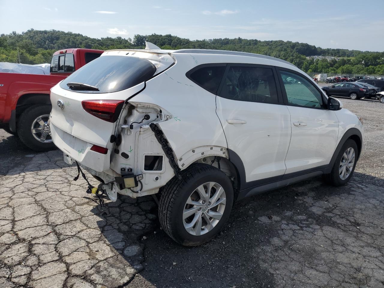 2020 Hyundai Tucson Limited VIN: KM8J33A40LU151086 Lot: 64431465