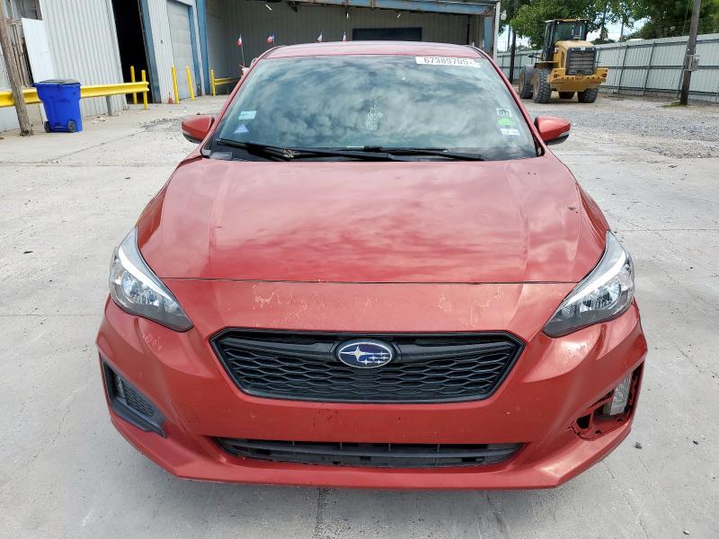  SUBARU IMPREZA 2017 Красный