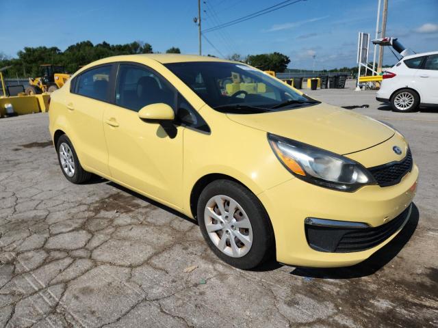  KIA RIO 2016 Żółty