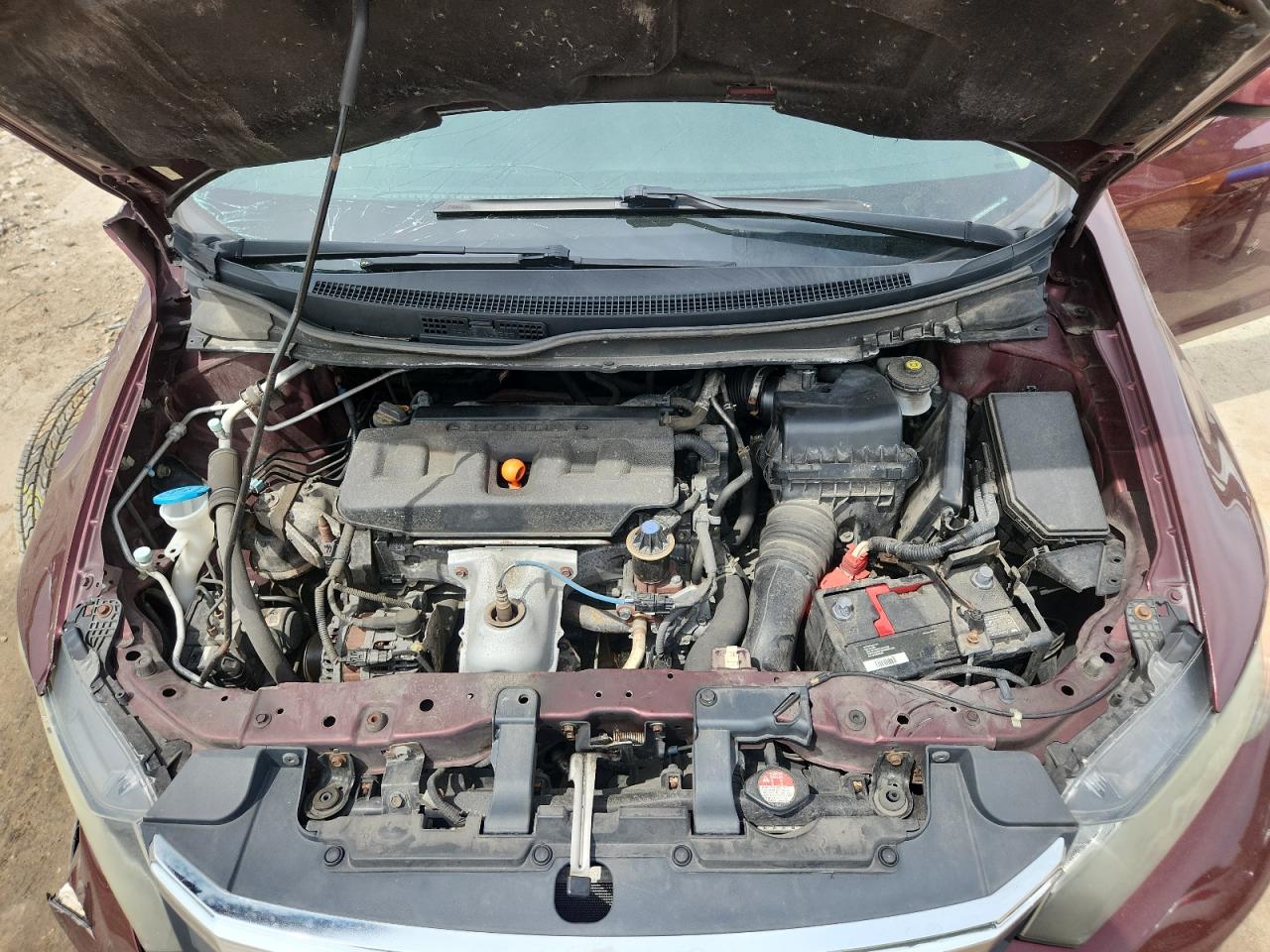 2012 Honda Civic Ex VIN: 19XFB2F8XCE043155 Lot: 66462485