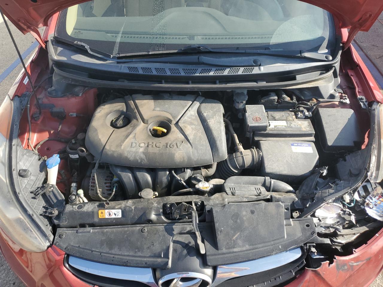 2012 Hyundai Elantra Gls VIN: KMHDH4AE6CU331055 Lot: 65157465