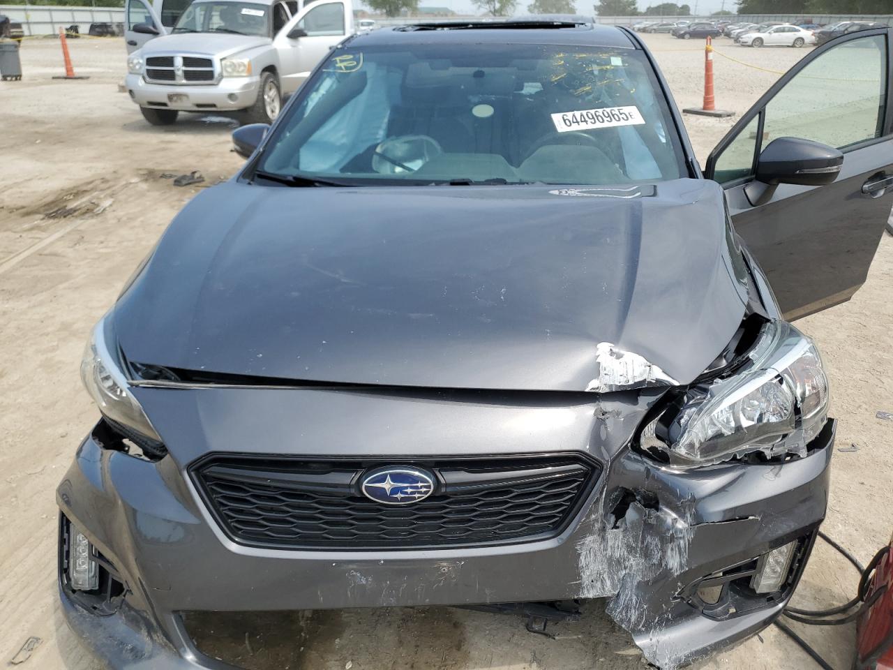 2018 Subaru Impreza Sport VIN: 4S3GKAM66J3619599 Lot: 64496965