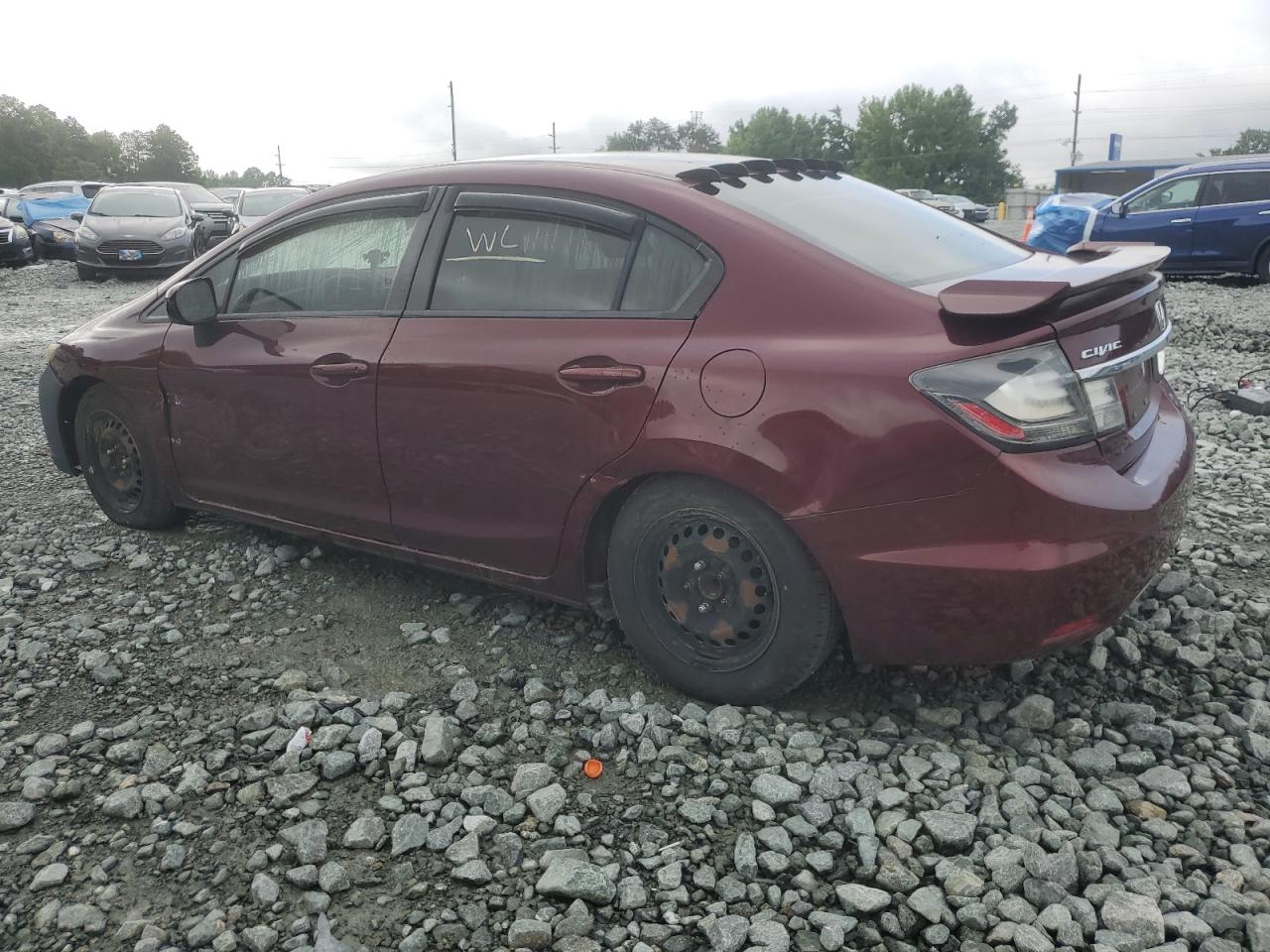 2014 Honda Civic Lx VIN: 2HGFB2E53EH545750 Lot: 64437185