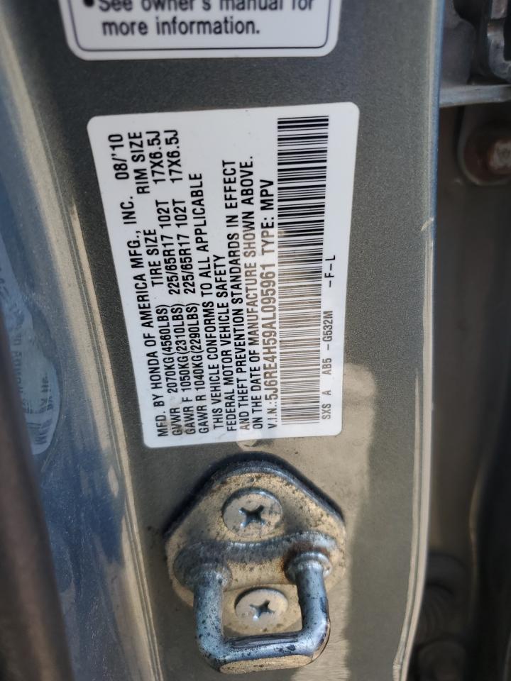 2010 Honda Cr-V Ex VIN: 5J6RE4H59AL095961 Lot: 63681615