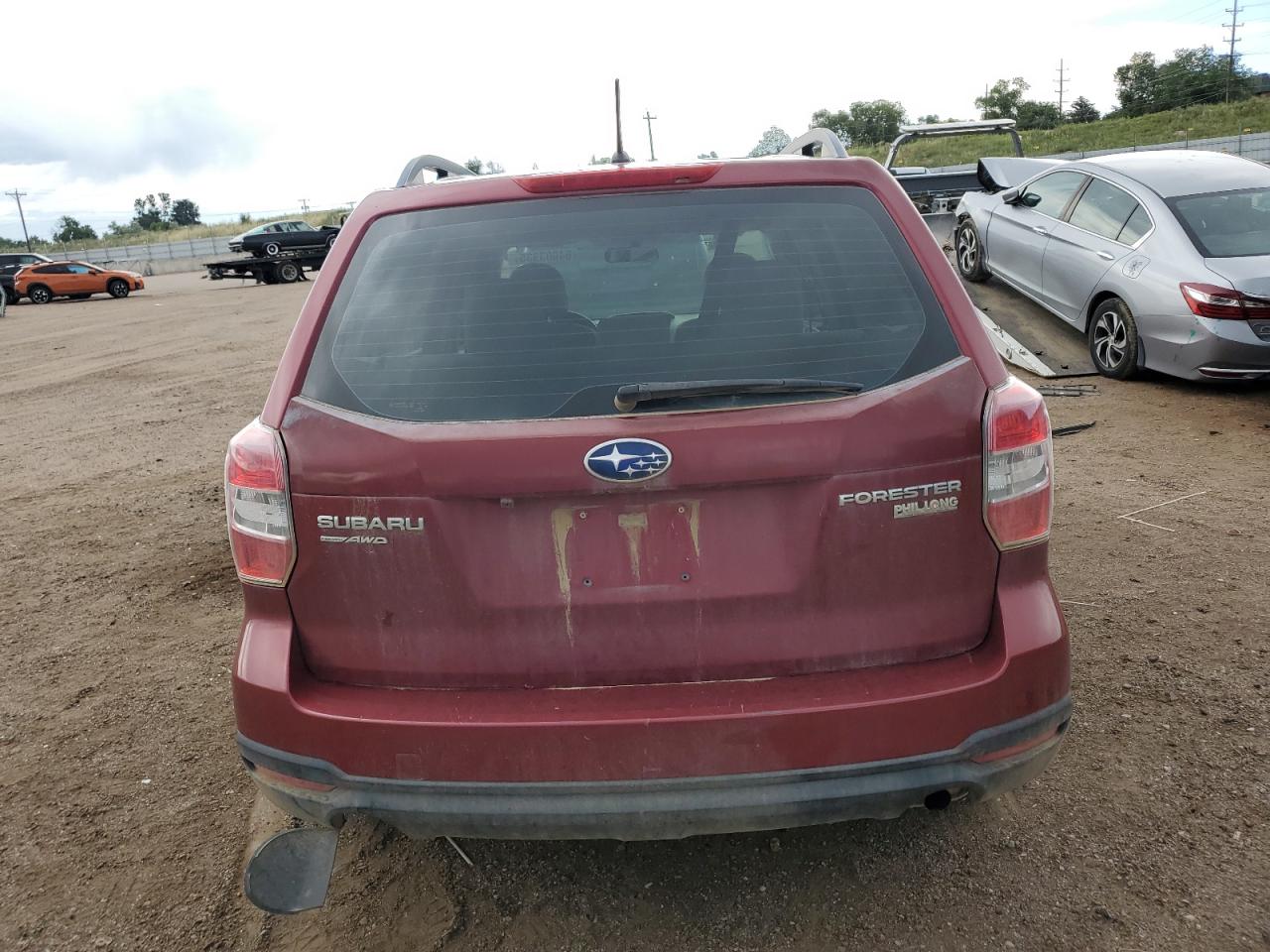2015 Subaru Forester 2.5I VIN: JF2SJABC7FH554151 Lot: 64003935