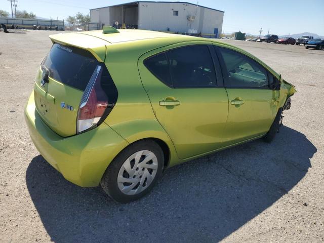 Hatchbacks TOYOTA PRIUS 2016 Zielony