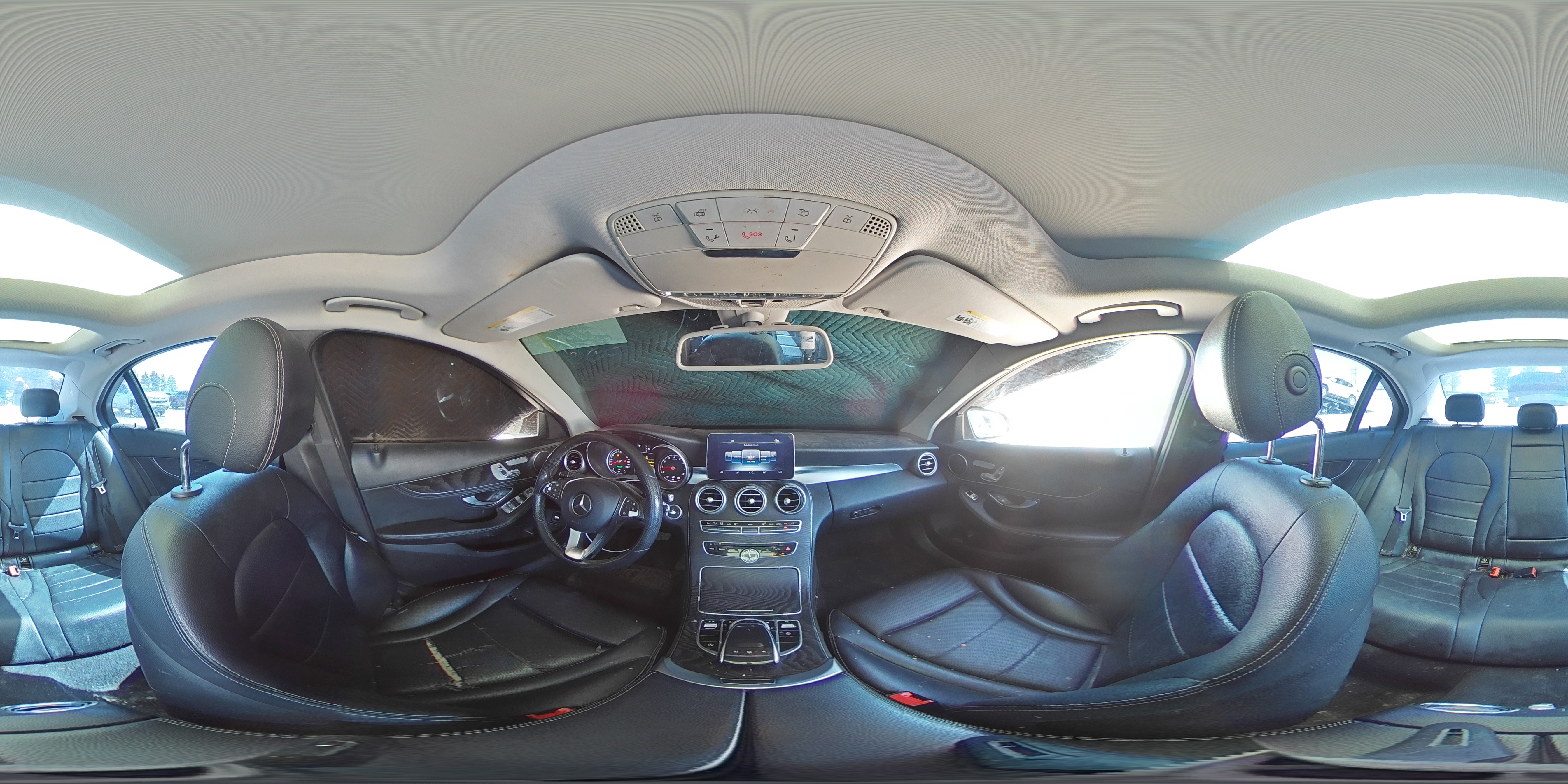 2016 Mercedes-Benz C 300 VIN: 55SWF4JBXGU115005 Lot: 64396465