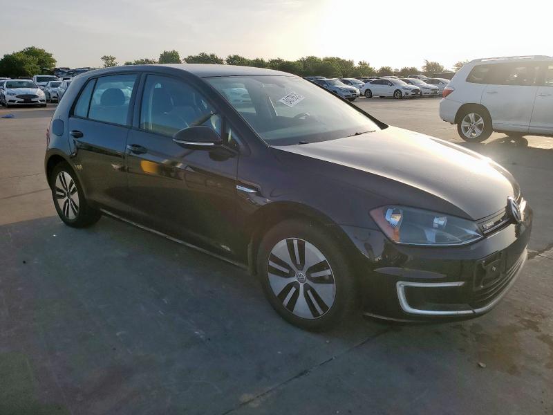 Hatchbacks VOLKSWAGEN GOLF 2016 Czarny