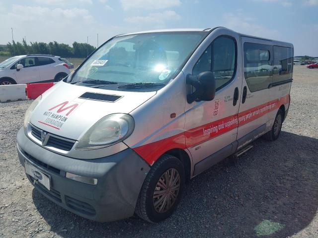 2005 VAUXHALL VIVARO COM for sale at Copart CORBY