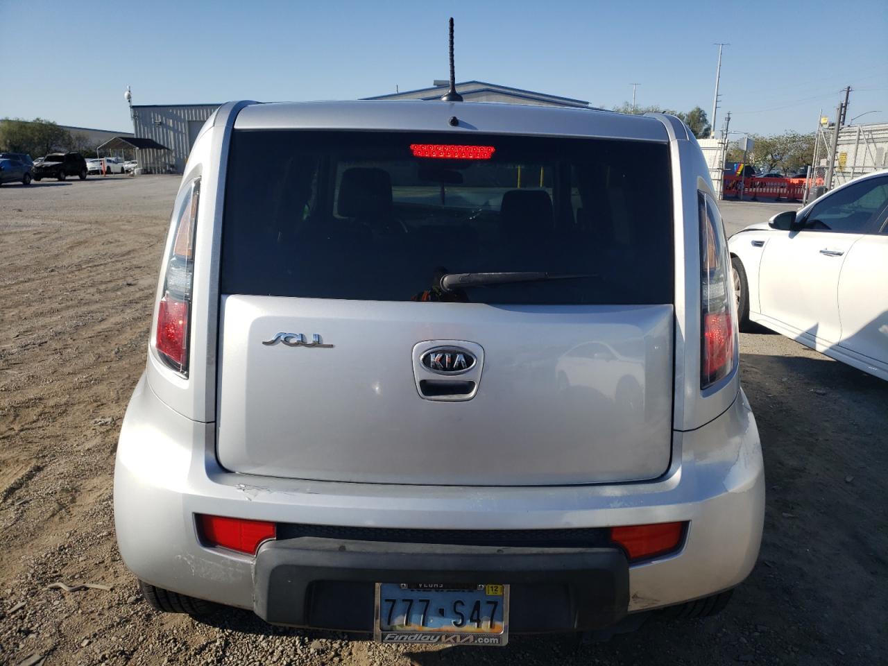 2010 Kia Soul + VIN: KNDJT2A24A7702094 Lot: 66091585