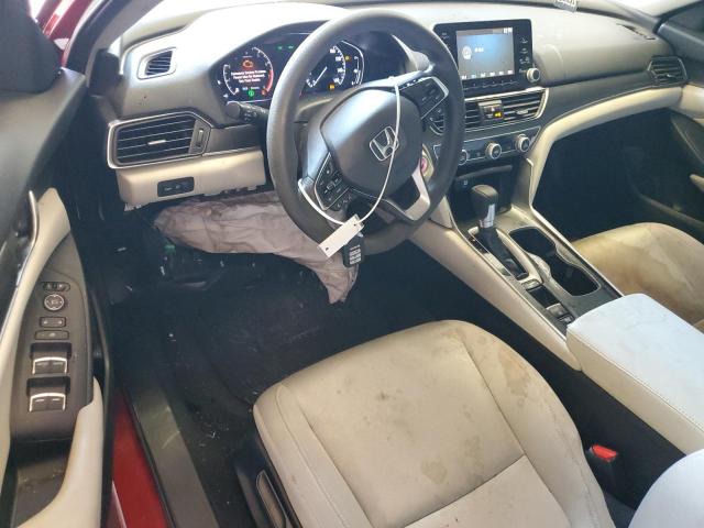  HONDA ACCORD 2018 Czerwony