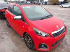 2014 PEUGEOT 108 ALLURE for sale at Copart BRISTOL