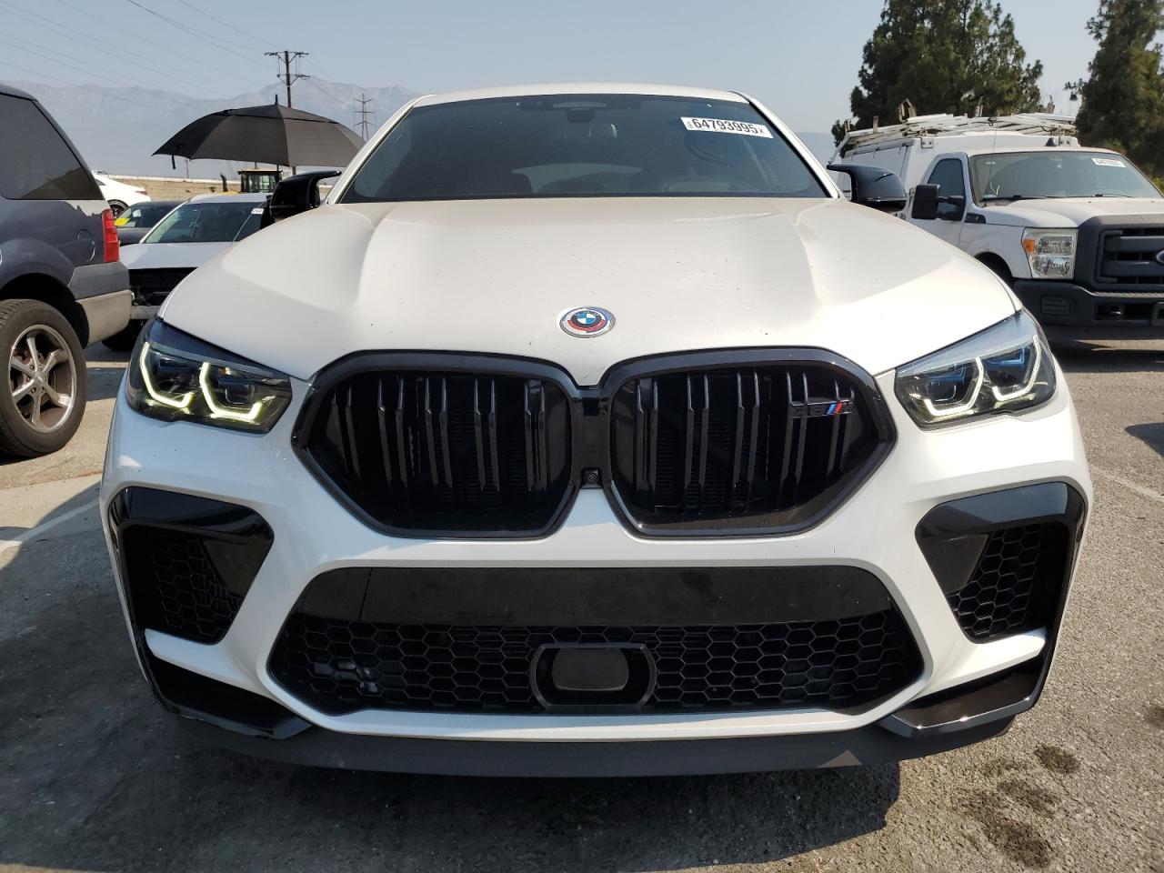 2022 BMW X6 M VIN: 5YMCY0C01N9M56990 Lot: 64793995