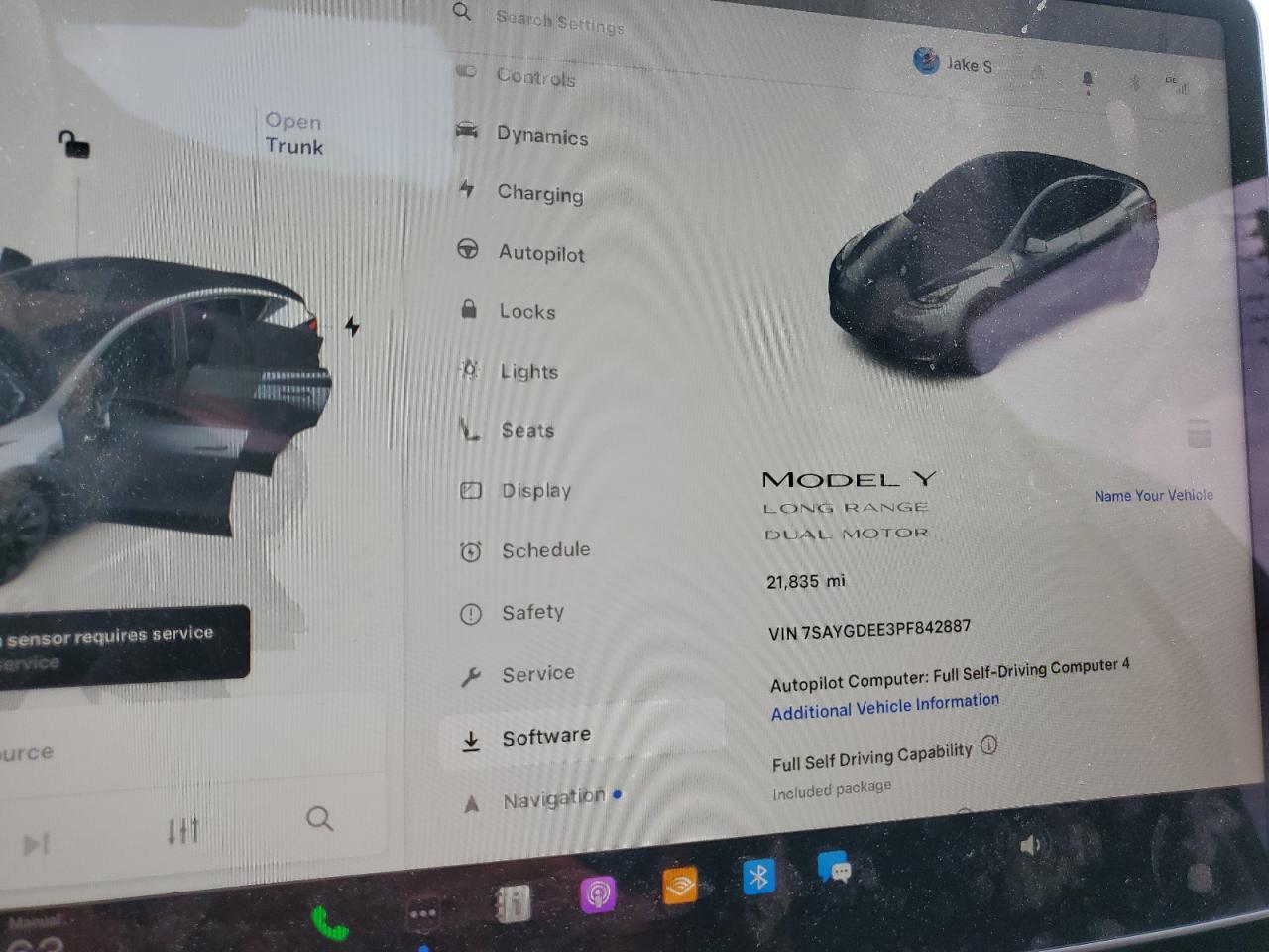 2023 Tesla Model Y VIN: 7SAYGDEE3PF842887 Lot: 64468475