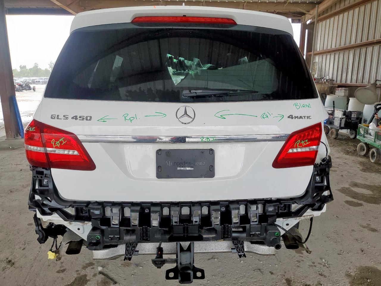 2019 Mercedes-Benz Gls 450 4Matic VIN: 4JGDF6EE1KB230043 Lot: 63745095