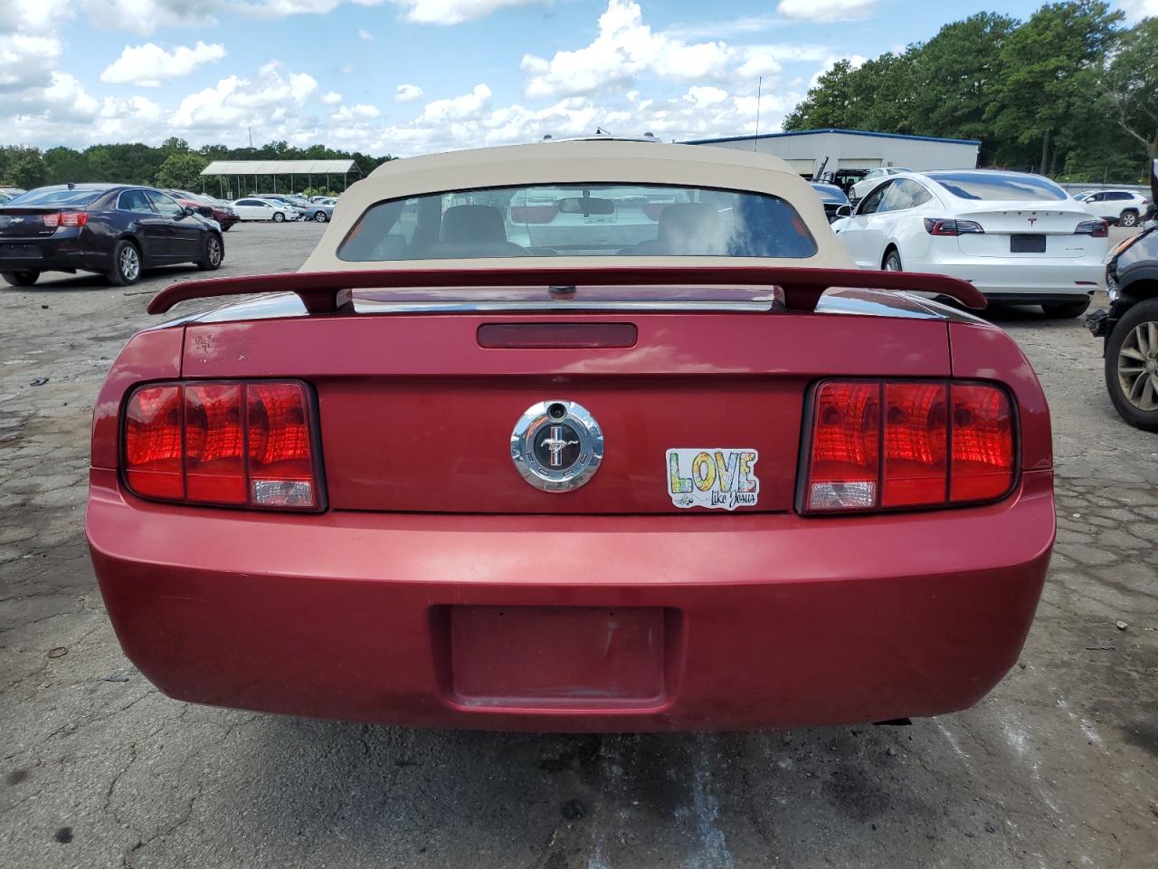 2007 Ford Mustang VIN: 1ZVFT84N875351383 Lot: 64807005