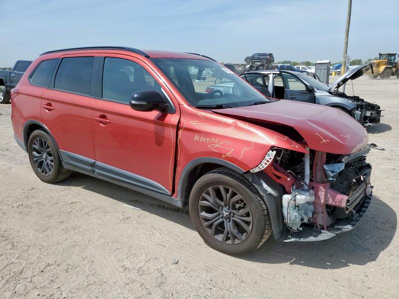  MITSUBISHI OUTLANDER 2018 Красный