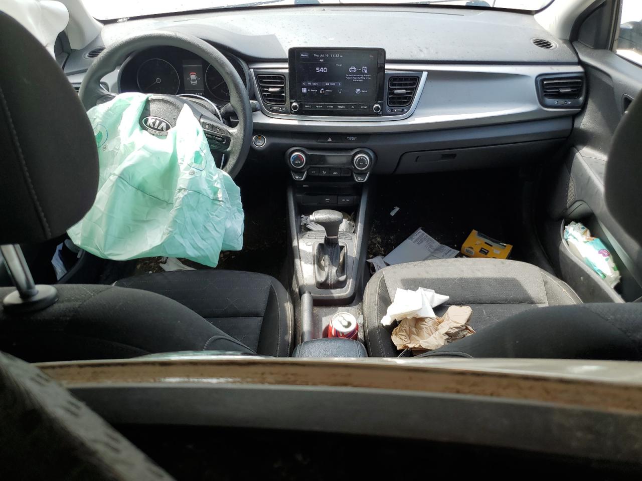2021 Kia Rio Lx VIN: 3KPA24AD2ME380799 Lot: 64193785