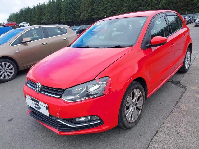 2015 VOLKSWAGEN POLO SE for sale at Copart WHITBURN
