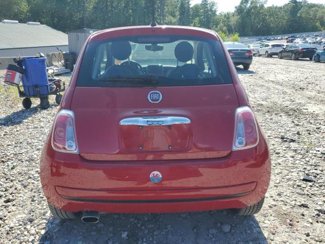  FIAT 500 2016 Czerwony