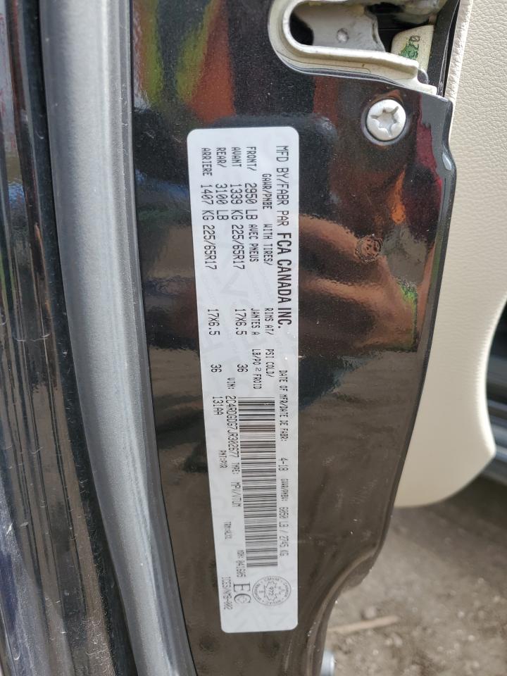 2018 Dodge Grand Caravan Crew VIN: 2C4RDGDG7JR302677 Lot: 65377845