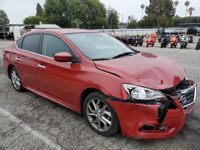  NISSAN SENTRA 2013 Czerwony