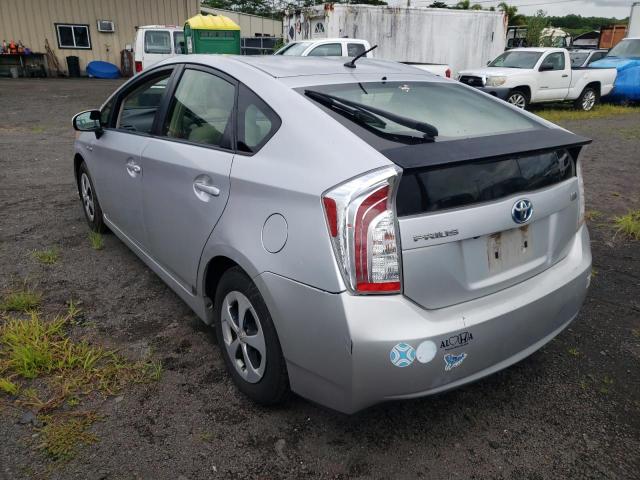  TOYOTA PRIUS 2013 Silver