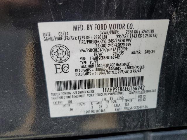 2014 FORD TAURUS SEL  