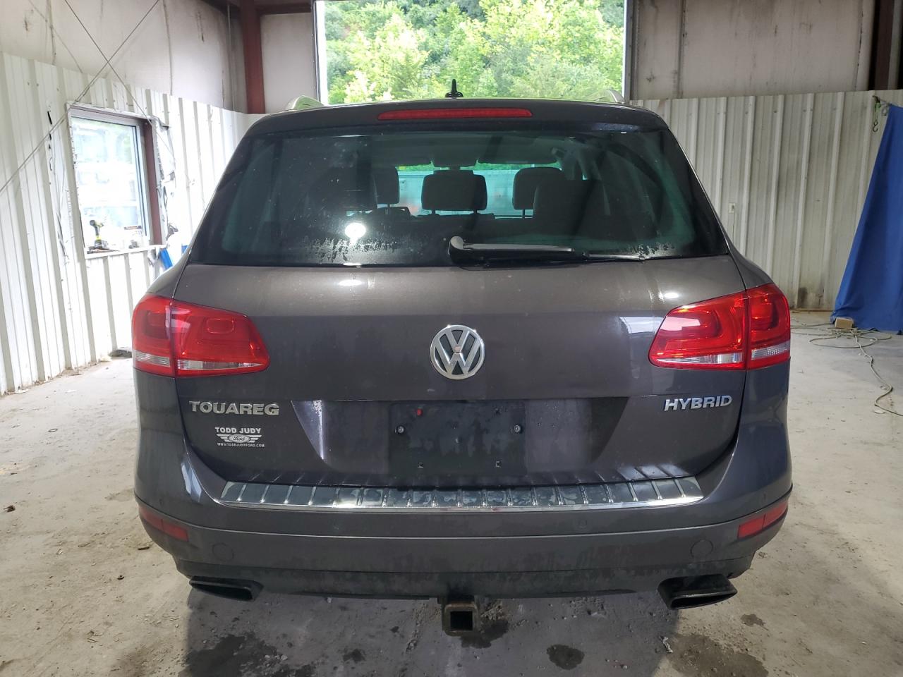 2011 Volkswagen Touareg Hybrid VIN: WVGFG9BP2BD004319 Lot: 62562165