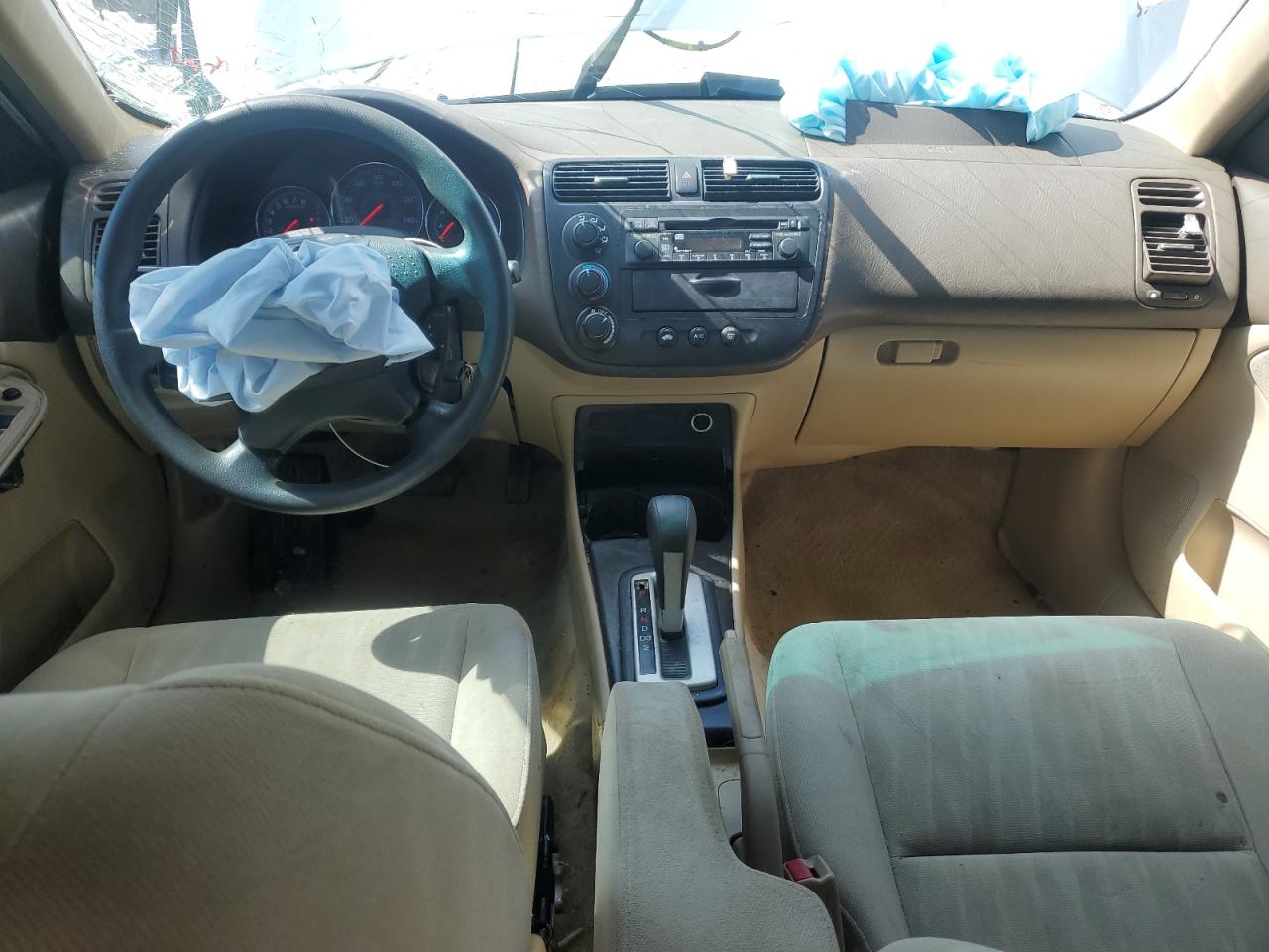 2004 Honda Civic Lx VIN: 2HGES165X4H553718 Lot: 63324575