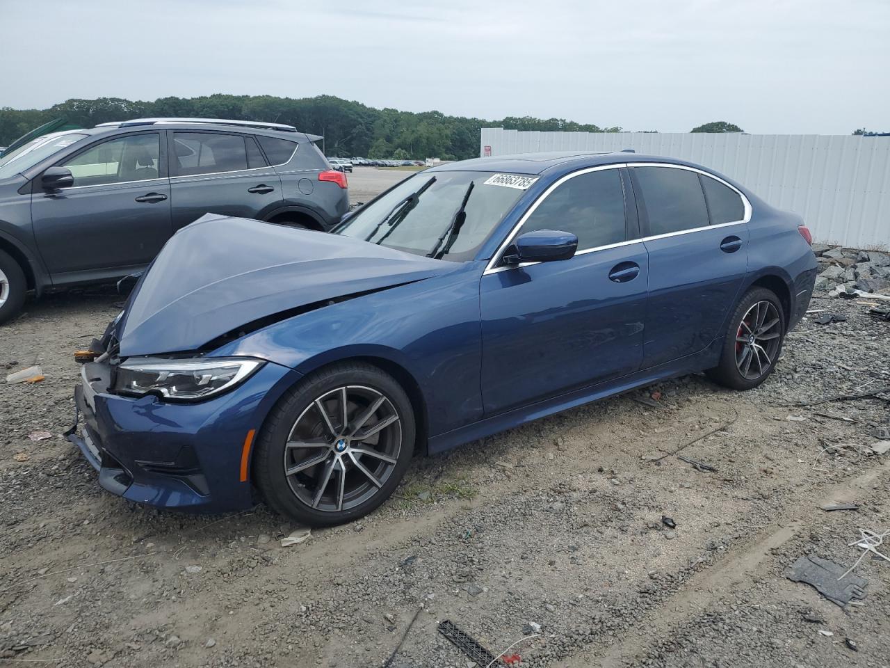 2022 BMW 330Xi blue null gas 3MW5R7J07N8C58710 photo #1