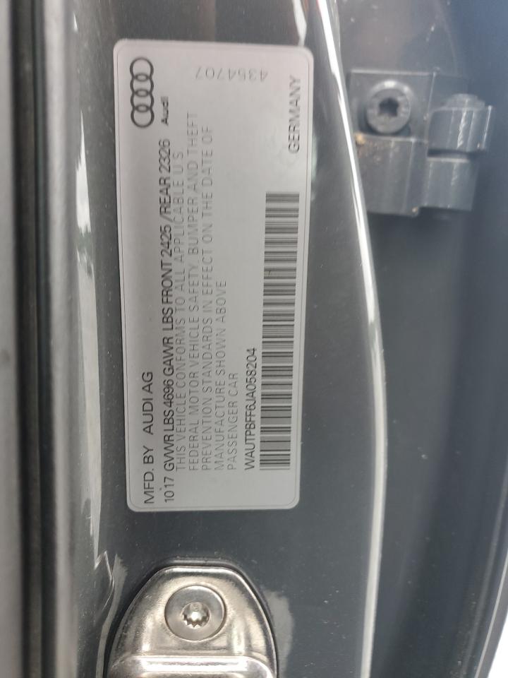 2018 Audi A3 E-Tron Premium Plus VIN: WAUTPBFF6JA058204 Lot: 64603995