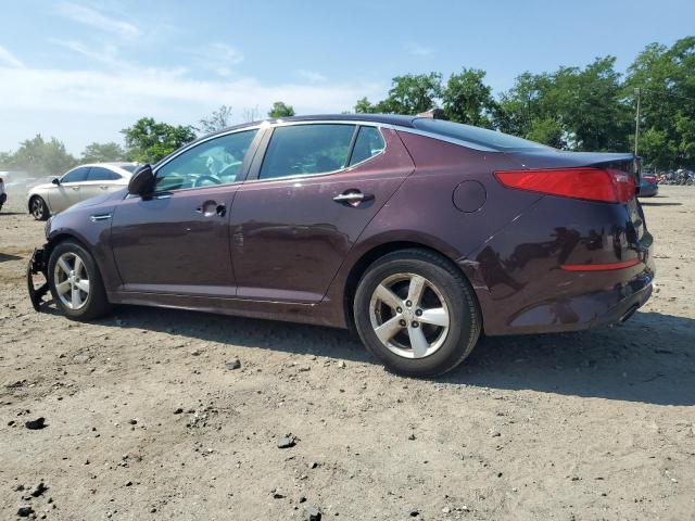  KIA OPTIMA 2015 Maroon