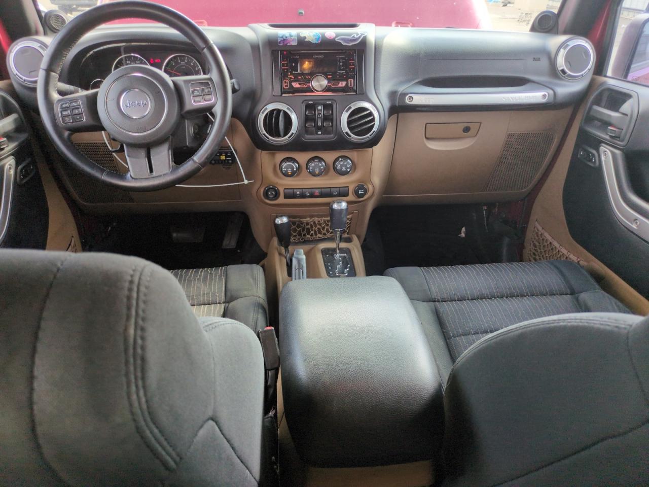 2012 Jeep Wrangler Unlimited Sahara VIN: 1C4HJWEG3CL195832 Lot: 63121435