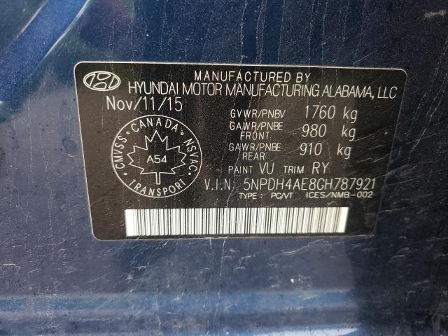 2016 HYUNDAI ELANTRA SE  