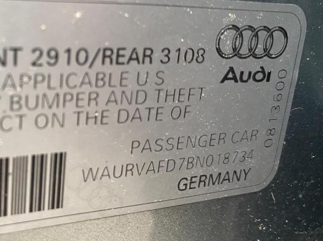 2011 AUDI A8 L QUATTRO  