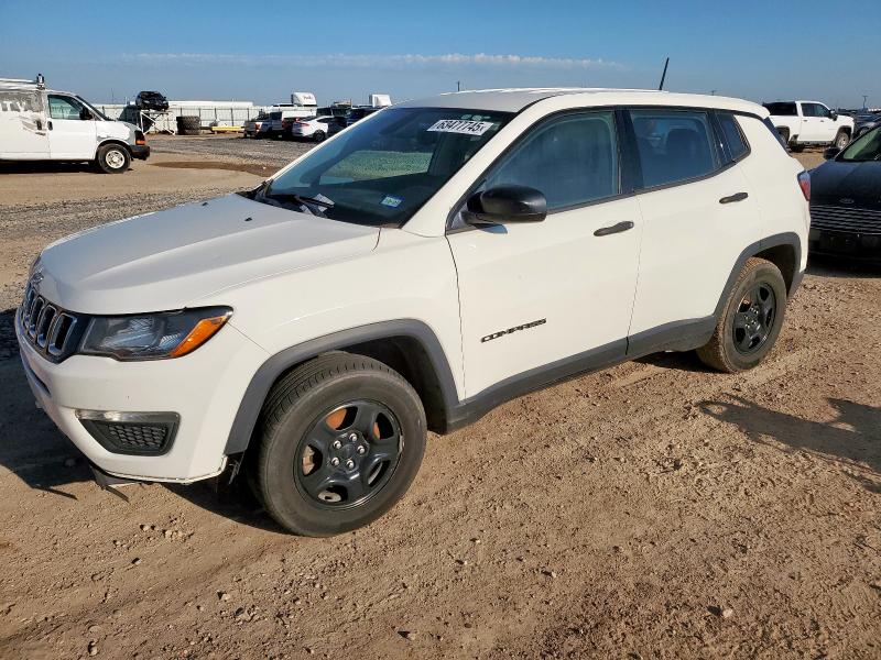  JEEP COMPASS 2018 Белы
