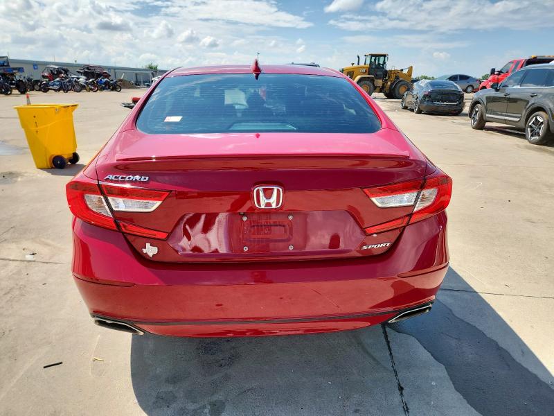  HONDA ACCORD 2019 Красный