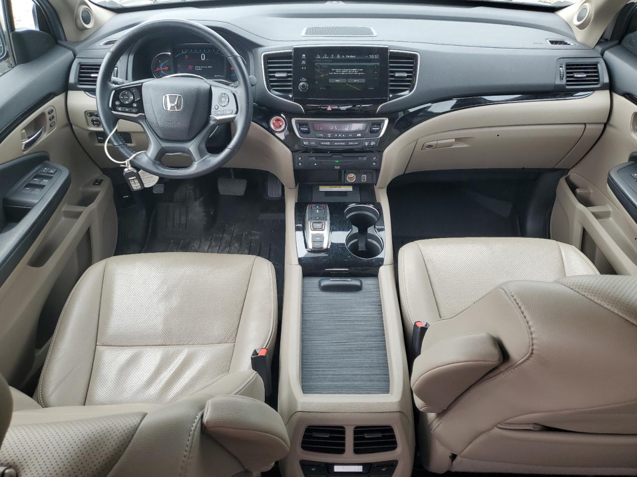 2021 Honda Pilot Elite VIN: 5FNYF6H04MB039142 Lot: 65250375
