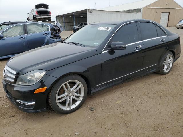  MERCEDES-BENZ C-CLASS 2012 Czarny