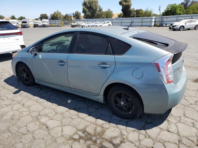  TOYOTA PRIUS 2012 Turquoise