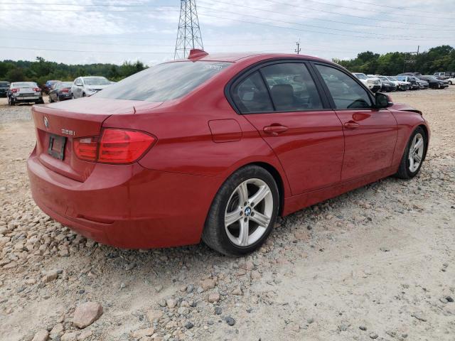  BMW 3 SERIES 2013 Czerwony