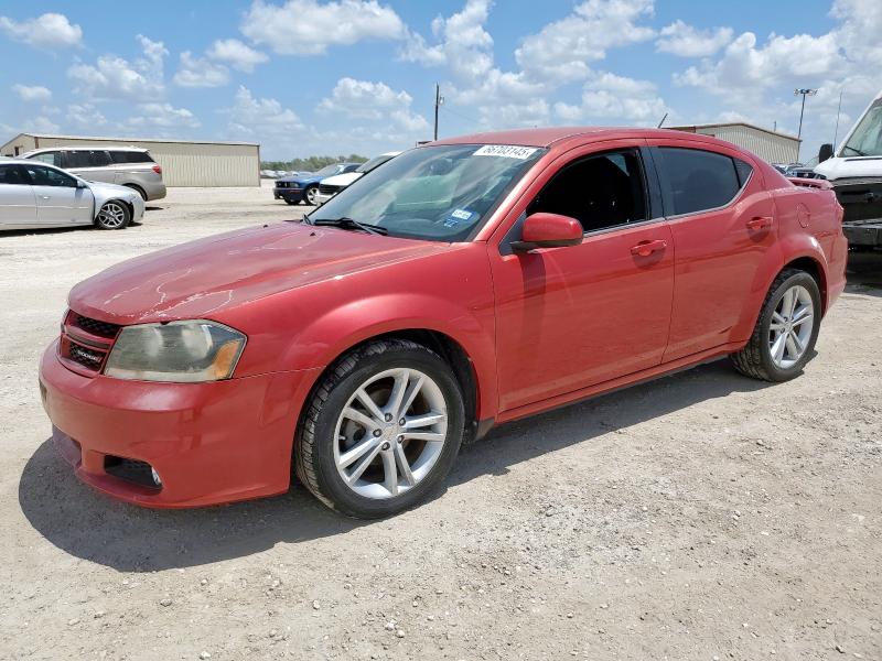  DODGE AVENGER 2013 Czerwony