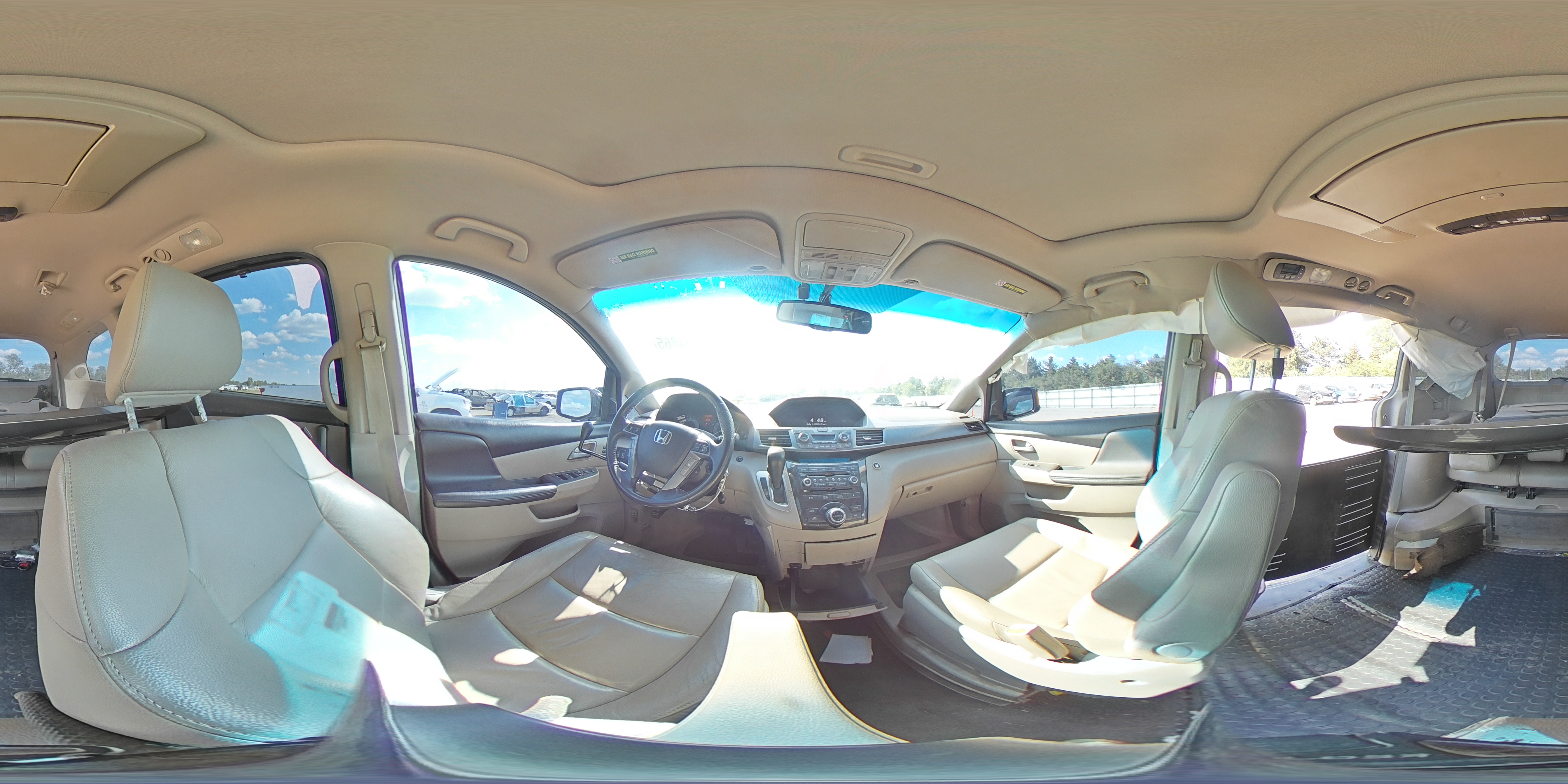 2012 Honda Odyssey Touring VIN: 5FNRL5H92CB078400 Lot: 63034865